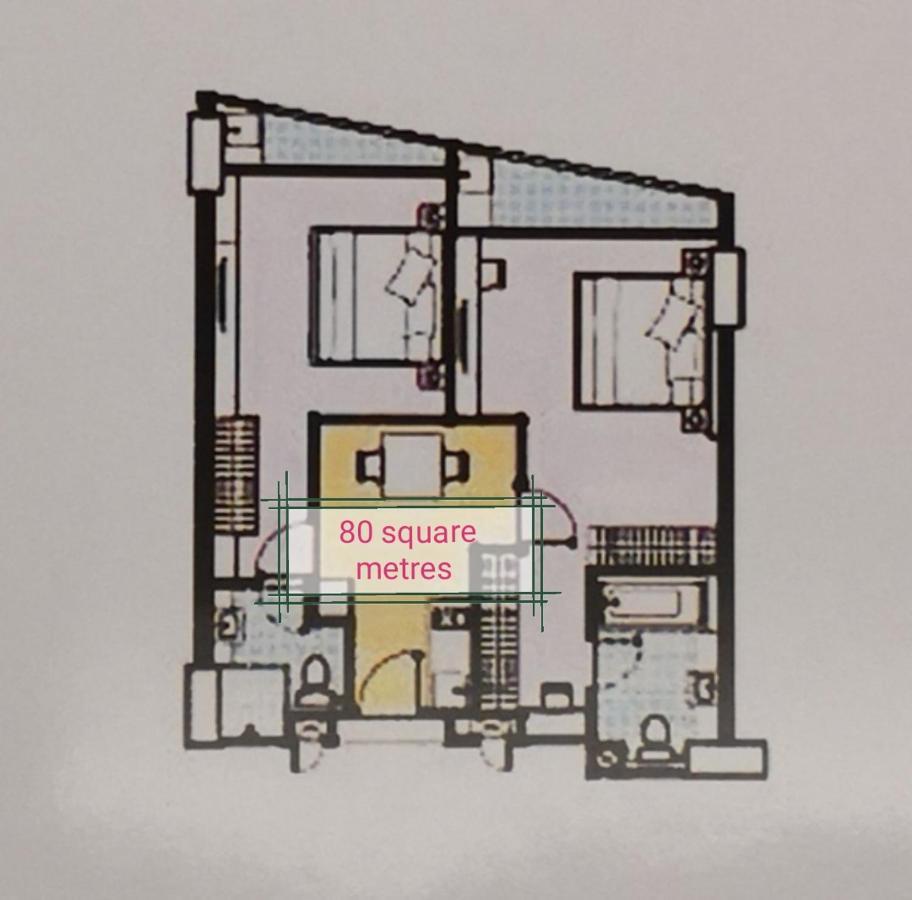 U-Home Private 80-86Sqm Adjustable 2Bedrooms Wooden Decor 80平米 Chiang Mai Exterior foto
